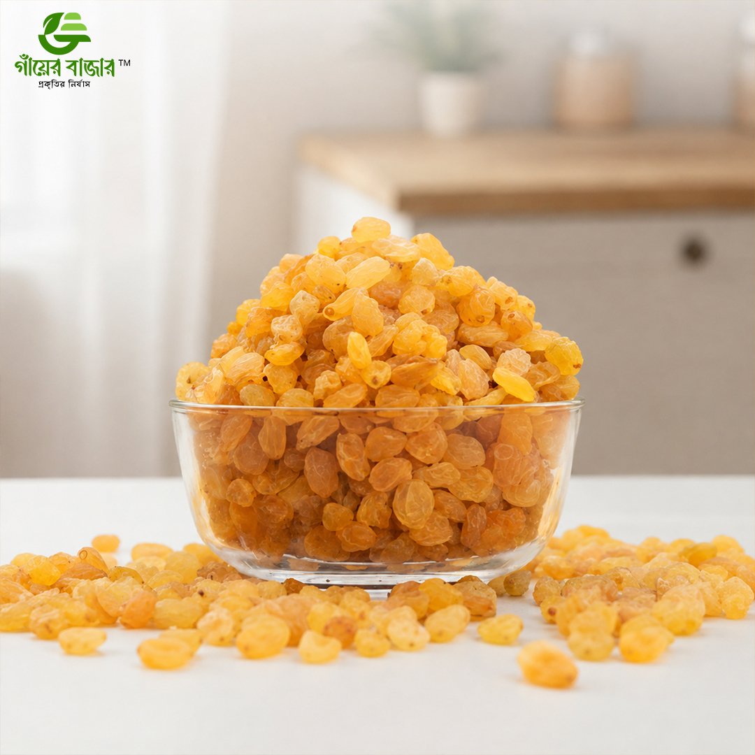 Golden Raisins Premium Golden Raisins (গোল্ডেন কিসমিস) - Image 1